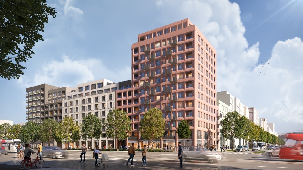 UNIT architekti kladli důraz na blokovou strukturu a veřejné prostory.