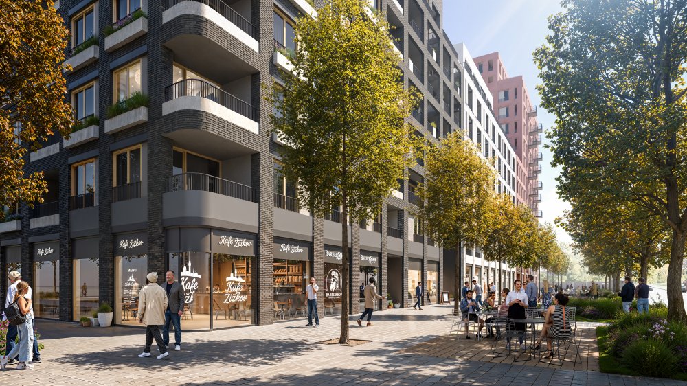 UNIT architekti kladli důraz na blokovou strukturu a veřejné prostory.