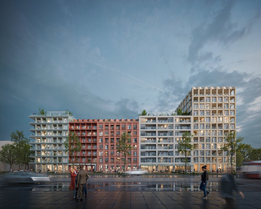 Edit! architects byli ocenění za kvalitní řešení do ulice Jana Želivského.