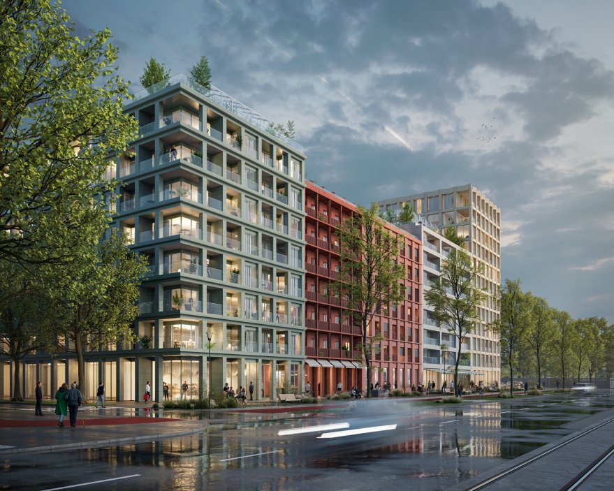 Edit! architects byli ocenění za kvalitní řešení do ulice Jana Želivského.