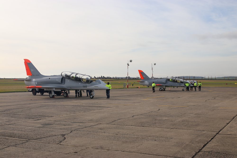 Letouny L-39 Skyfox odletěly do Maďarska