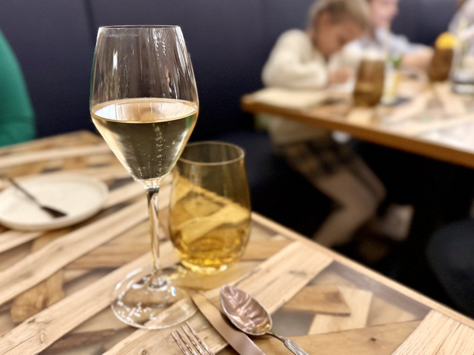 Úvodní sklenka Champagne Gruet