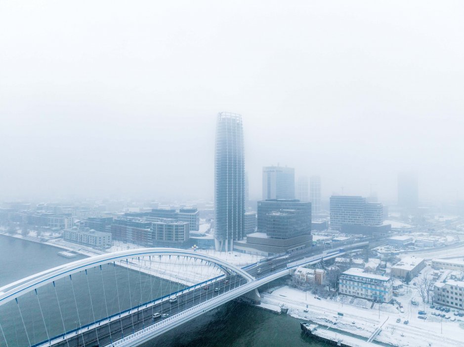 Mrakodrap Eurovea Tower v Bratislavě