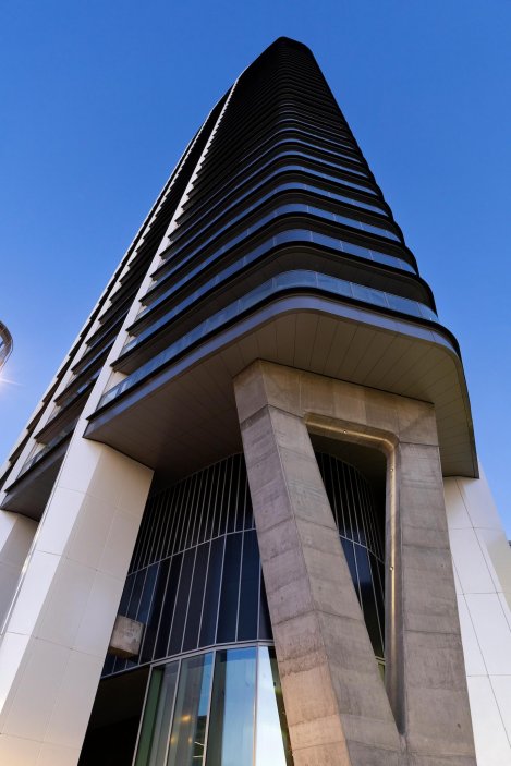 Mrakodrap Eurovea Tower v Bratislavě