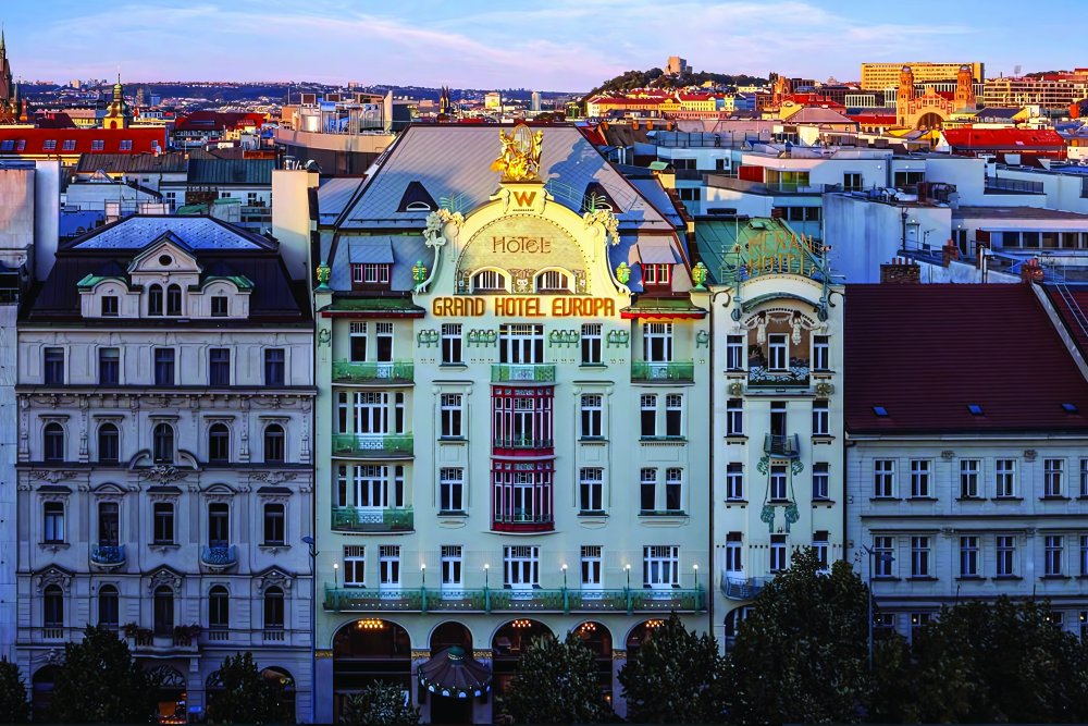 Hotelové projekty: 2. místo: Hotel W Prague Lokalita: Praha Developer: Ferid Nasr Architekt / architekt interiéru: Chapman Taylor, AvroKO, Benoy
