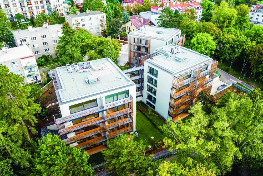 Rezidenční projekty menšího rozsahu: 1. místo: Krčská zahrada Lokalita: Praha Developer: EBM Group Architekt / architekt interiéru: Expert Architects