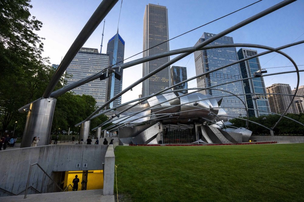Jay Pritzker Pavilion v Chicagu