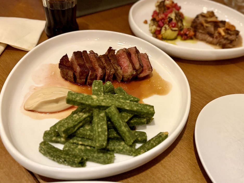 Stařený hovězí steak