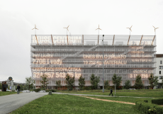 1.místo: Budilův projekt představuje konkrétní model udržitelné, cirkulární architektury v českém prostředí.