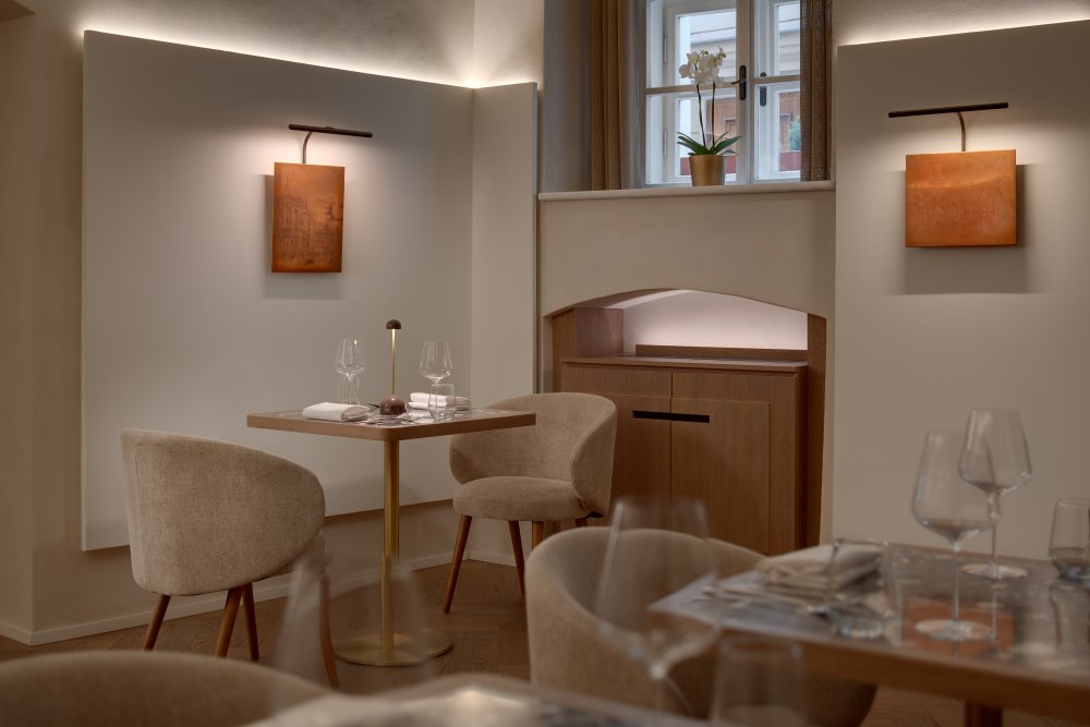Restaurace Parzival, otevřená teprve před dvěma měsíci, byla zařazena do Michelin Guide.