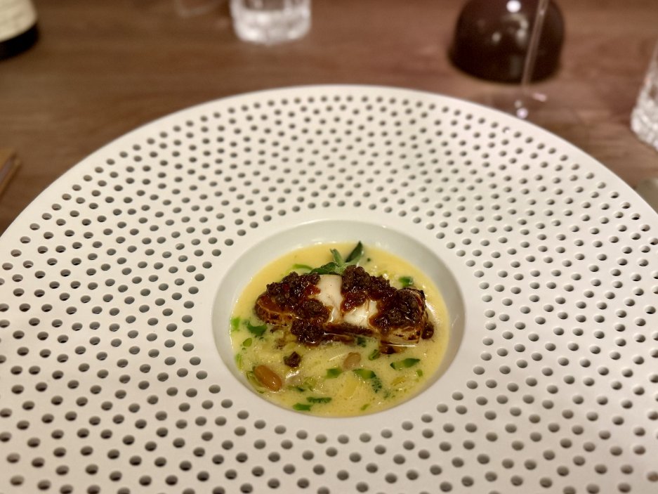 Smuha královská s verjus a hongkongskou XO omáčkou