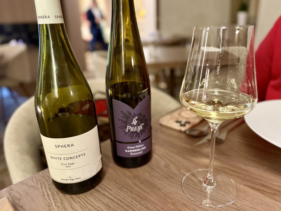 Vína z Levanta jako součást vinného párování Concept