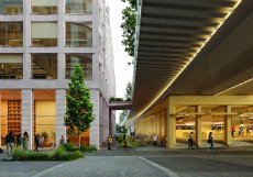 Blok B01 - Vizualizace pod severojižní magistrálou