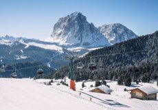 Zatímco se na Saslongu (proslulá sjezdovka, která začíná pod vrcholem Ciampinoi v nadmořské výšce 2 249 m n. m. pozn.red.) jede tradiční závod světového poháru...