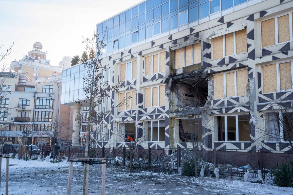 Útoky ruských dronů na Ukrajině v letošním roce