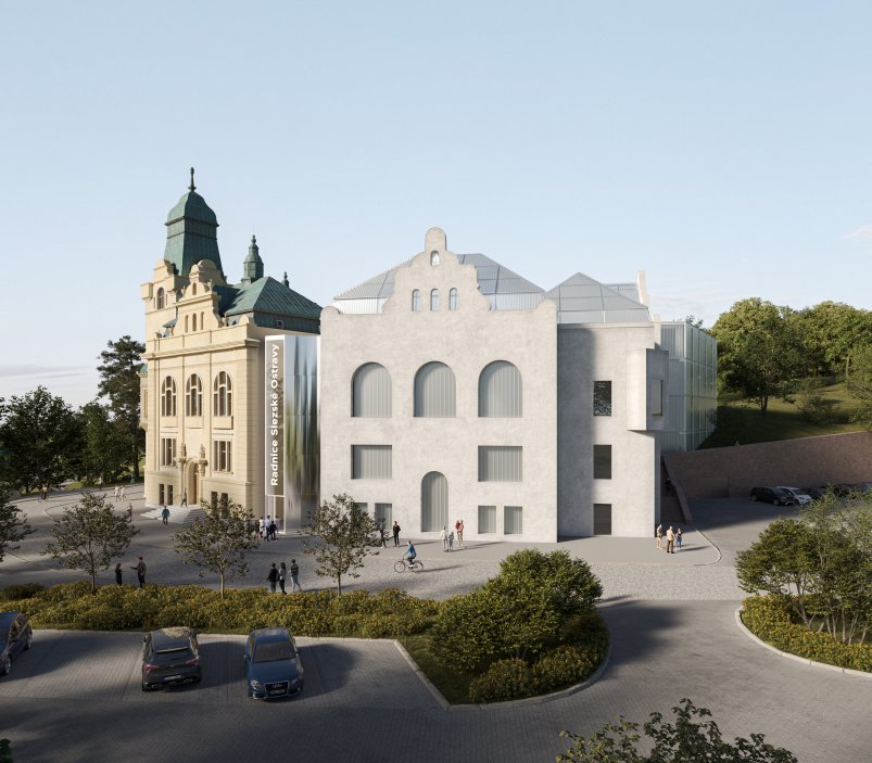 Městský obvod Slezská Ostrava zná vítěze architektonické soutěže na přístavbu k budově historické Slezskoostravské radnice. Vítězný návrh zpracoval architektonický ateliér A8000, který k zadání přistoupil s respektem k výrazné novorenesanční stavbě i k širšímu urbanistickému kontextu místa.
