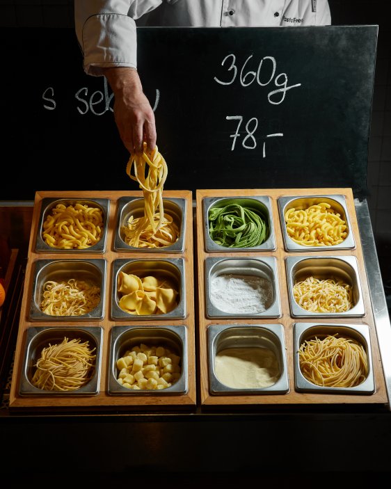 Ta sází na autentickou italskou kuchyni