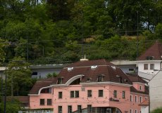 Hotel Hoffmeister v Praze 1 (Pod Bruskou 7/144) navrhl Petr Keil v ateliéru K. M. S. Architect. Projekt vznikl v letech 1990–1991, realizace proběhla 1992–1993, v roce 2004 byl objekt rozšířen o rekonstruovanou budovu 141/13.