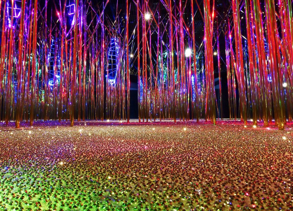 Expozice v muzeu Swarowski ve Wattens