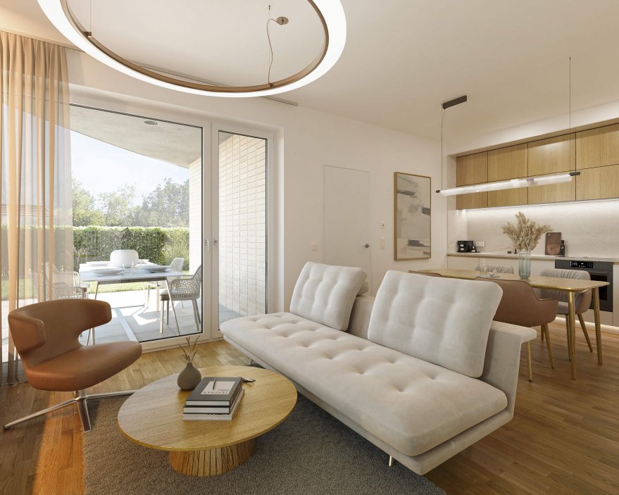 Eliptická budova od ateliéru RAW se světlým obkladem a subtilním zábradlím nabídne 80 bytů se soukromými terasami, krytým parkovacím stáním či rezidenčním parkem. Jen 902 kroků od budoucího hlavního nádraží poskytne Zanzara zcela novou úroveň bydlení v jednotkách od 2kk po prostorné reprezentativní penthousy s rekuperací vzduchu či stropním dochlazováním a vytápěním. Ceny startují nad hranicí 7 milionů korun. Celý projekt bude dokončen do konce roku 2028 s nastěhováním v 1. kvartálu 2029.