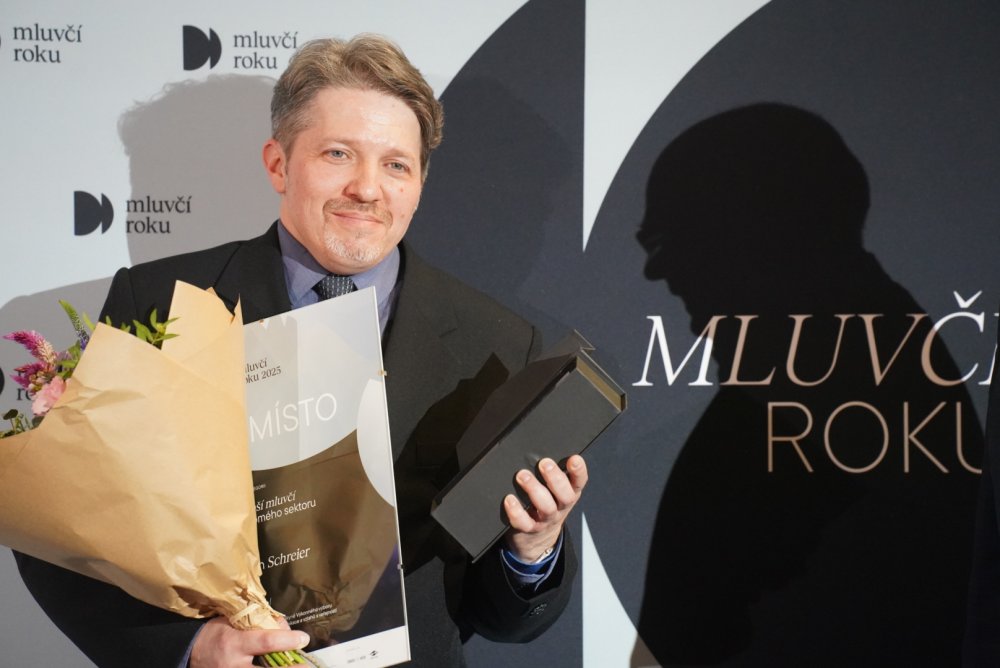 Vítěz Soukromého sektoru Martin Schreier z ČEZ