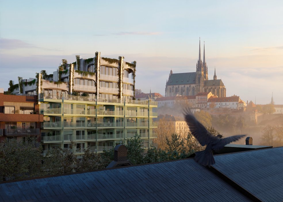 Projekt nabídne 243 bytů všech velikostí od 1+kk po luxusní penthousy, z nichž každý se vyznačuje prémiovou kvalitou použitých materiálů, promyšleným funkčním designem a moderními technologiemi.