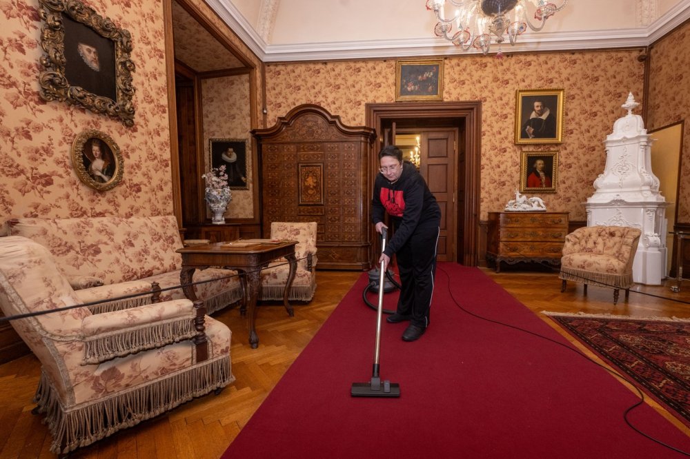 Na Konopišti je v plném proudu generální úklid, sezona začne v dubnu