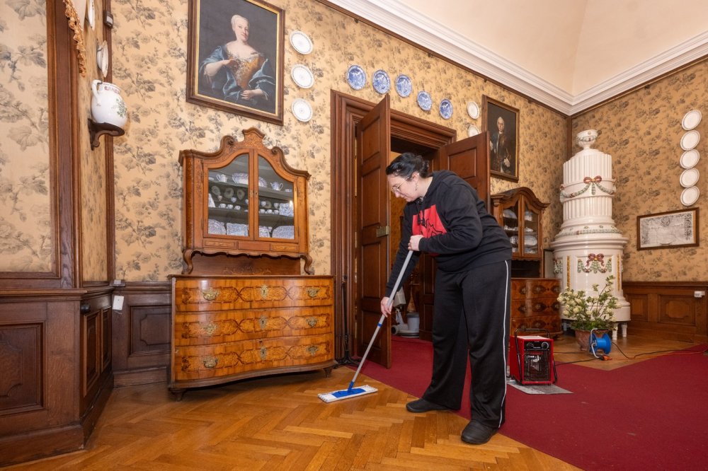 Na Konopišti je v plném proudu generální úklid, sezona začne v dubnu