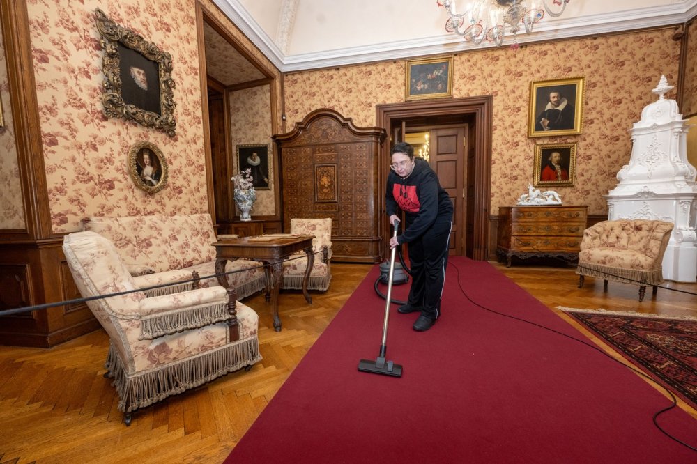Na Konopišti je v plném proudu generální úklid, sezona začne v dubnu