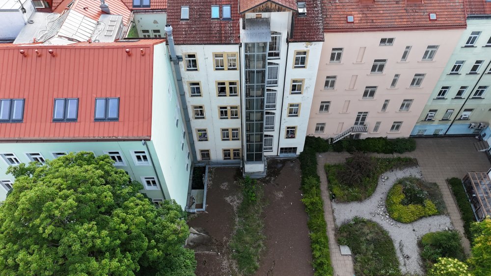 Činžovní dům v pražské Sokolské ulici.