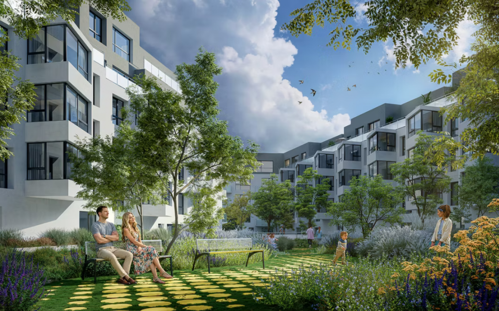V Brně mezi ulicemi Veveří a Kounicovou začala stavba bytového a obchodního komplexu podle návrhu architektky Evy Jiřičné