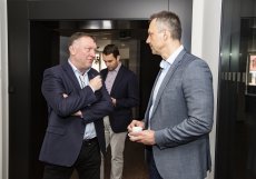 Pavel Šatný (Doornite), Petr Bulan (Century 21) a Tomáš Kaluš (UDI)