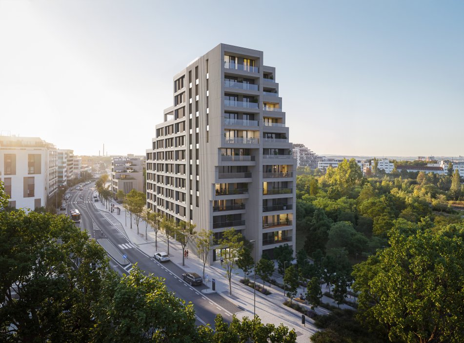 Středobodem projektu je centrální park o rozloze víc než jednoho hektaru s vodní plochou, který bude přístupný rezidentům i veřejnosti. Celkově bude přibližně polovina řešeného území věnována veřejným prostranstvím a zeleni. Součástí projektu jsou také finanční i nefinanční kontribuce městu v celkovém objemu přes 120 milionů korun, včetně investic do veřejné infrastruktury a rozvoje dopravní obslužnosti – tramvajového propojení z Olšanské ulice, které zajistí rychlé spojení do centra města.