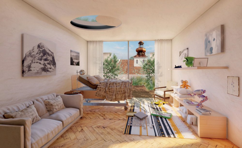 Vítězný projekt na revitalizaci cenného historického areálu navrhlo architektonické studio Petra Hájka.