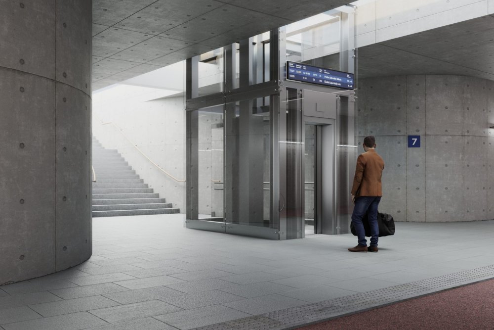 Nový přestupní terminál vlakové a autobusové dopravy v Liberci