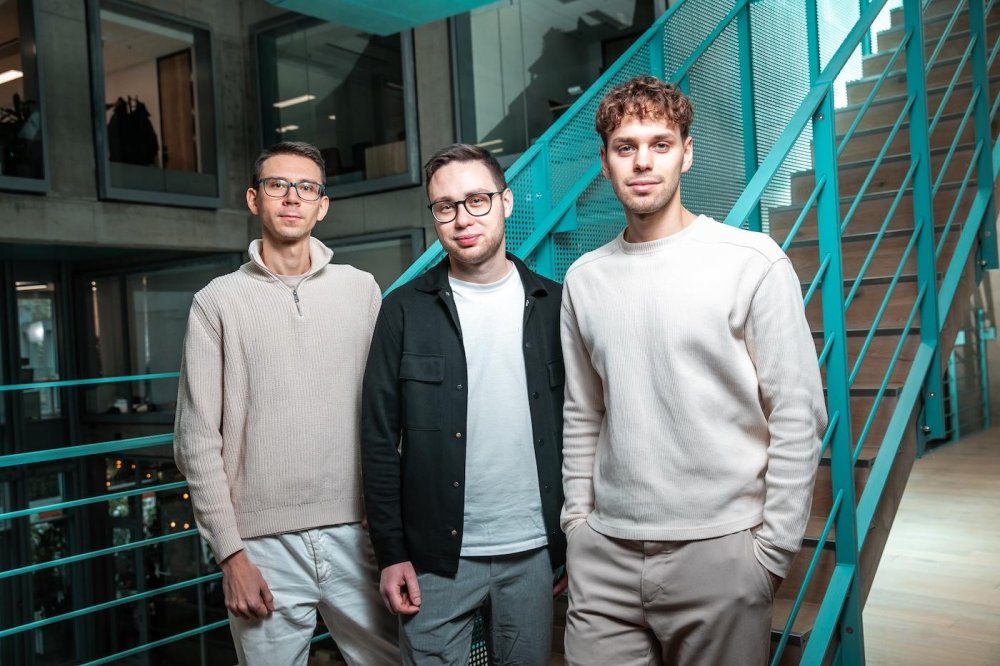 Zakladatelé FaceUp, zleva Pavel Ihm, Jan Sláma a David Špunar, foto Petr Mihle