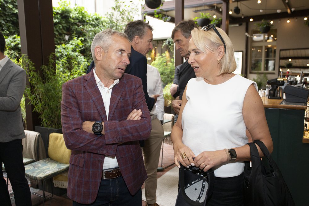 Jan Sadil, CEO developerské společnosti JRD, a Adriana Krnáčová, bývalá primátorka Prahy