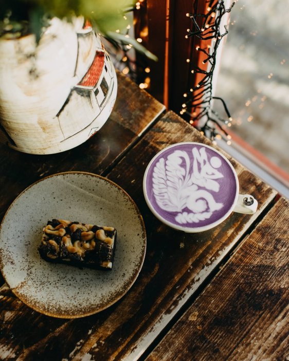 Ube Latte od Cafefin