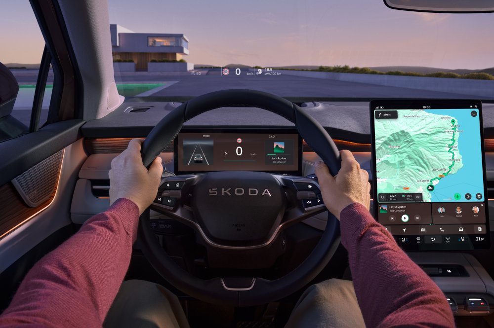 Škoda začne v létě vyrábět svůj největší vůz, sedmimístný elektromobil Peaq