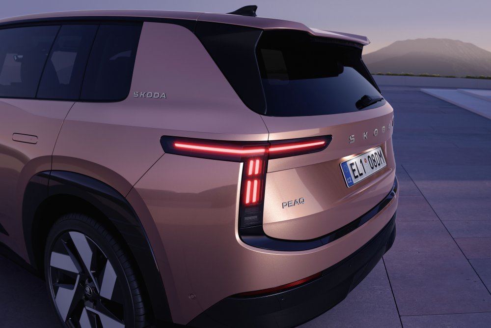 Škoda začne v létě vyrábět svůj největší vůz, sedmimístný elektromobil Peaq