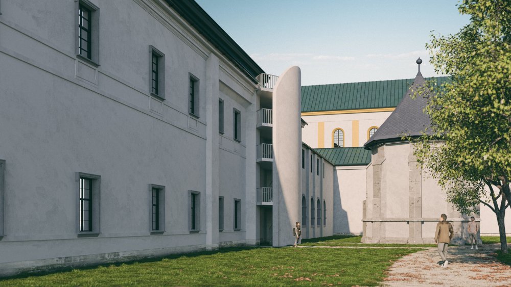Bývalé klášterní prostory žďárského zámku se po rekonstrukci mění v Hub 800, nové kulturně-kreativní centrum Vysočiny. Projekt za více než 220 milionů korun navazuje na dlouhodobou obnovu areálu rodinou Kinských a propojí umělecké rezidence, hudbu, vzdělávání i veřejný program.