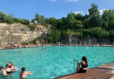 Barva vody připomíná exotiké destinace