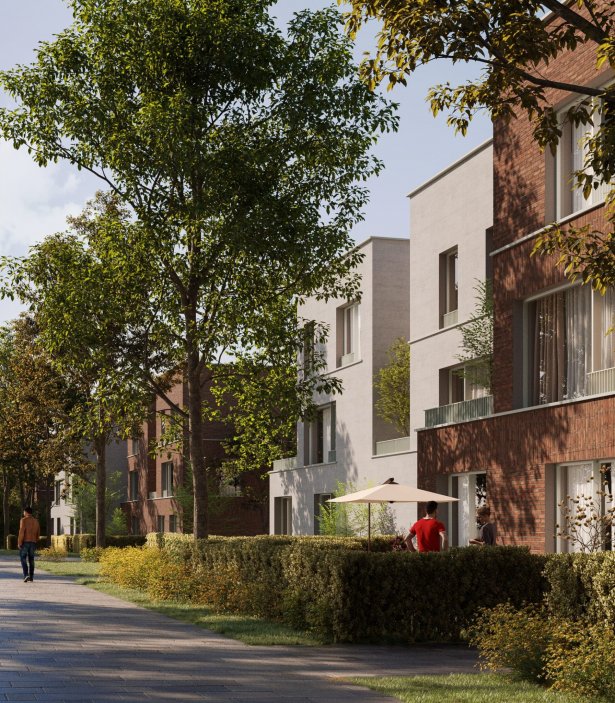 Na západním okraji Olomouce se připravuje rozsáhlá rezidenční výstavba. Projekt Nová Okružní developerské společnosti GEMO počítá s 902 byty v 74 bytových domech