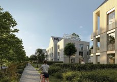 Na západním okraji Olomouce se připravuje rozsáhlá rezidenční výstavba. Projekt Nová Okružní developerské společnosti GEMO počítá s 902 byty v 74 bytových domech