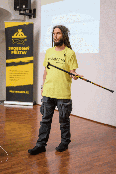 Propagátor anarchokapitalismu Urza
