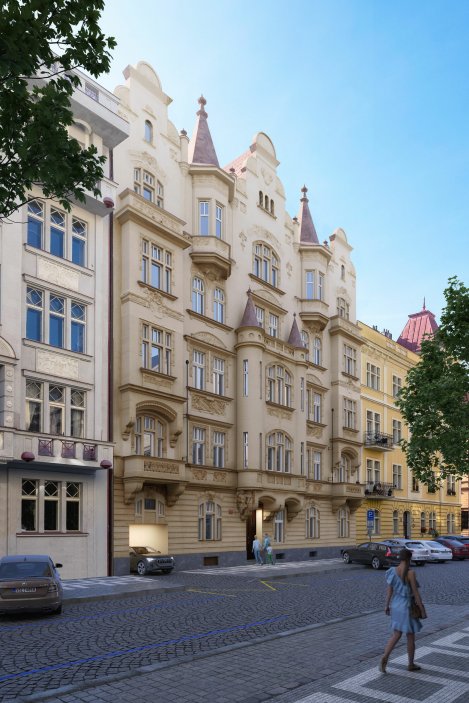 Za historickými fasádami vinohradských činžáků vzniká bydlení, které má technicky blíž k novostavbě než k běžné rekonstrukci. Signature Living obnovuje celé secesní domy včetně statiky, stropů, rozvodů, výtahů, akustiky i společných prostor. Prohlédněte si, jak se staré pražské domy mění v prémiové rezidence, které spojují atmosféru Vinohrad se současným standardem bydlení.
