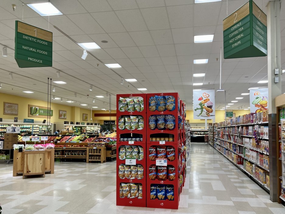 V Publix je vše srovnané.