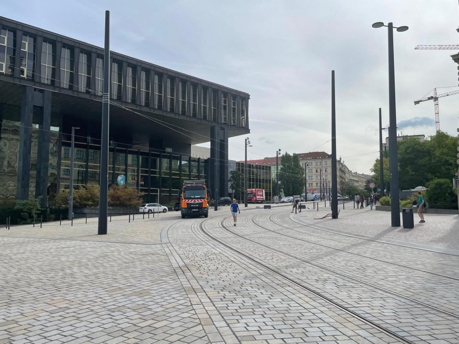 Výstavba propojení na Václavské náměstí pokračuje