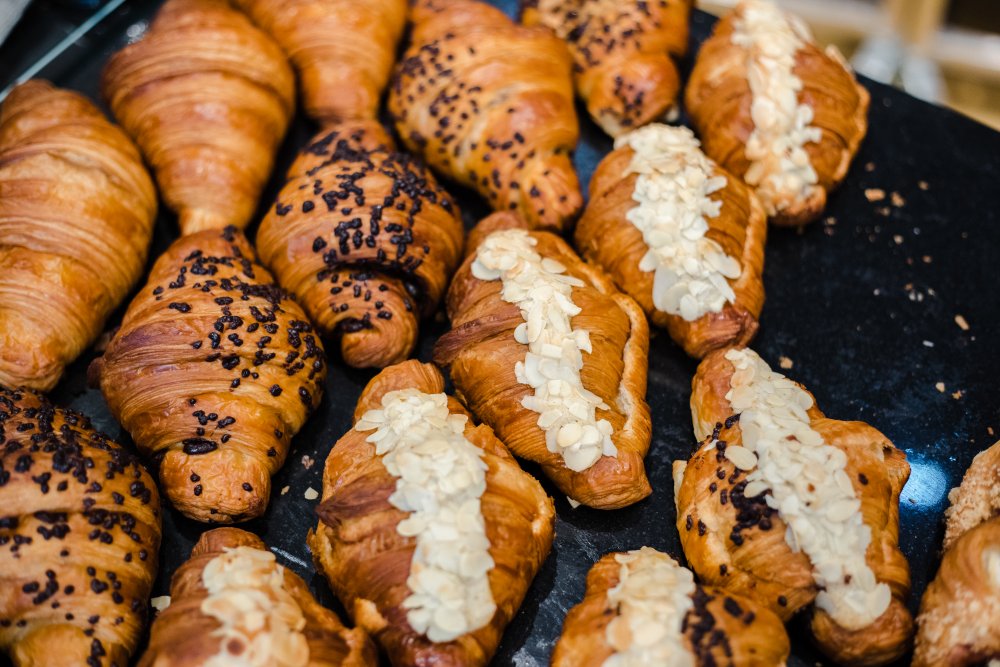 Mandlové croissanty