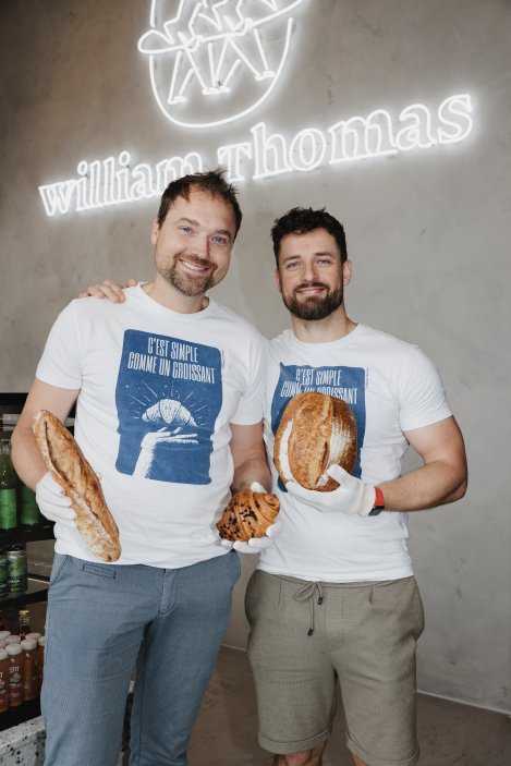 Vilém Ráček (vpravo) a Tomáš Kadlec (vlevo)